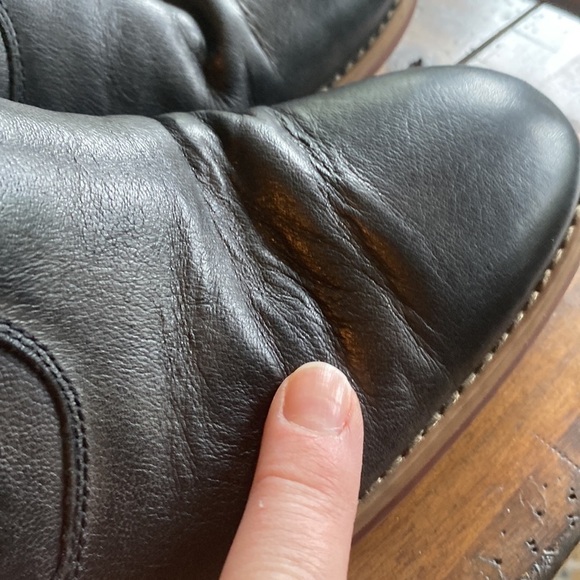 Florsheim Black Leather Belfast Buckle Strap Chelsea Ankle Boots Size 9 - Picture 10 of 13